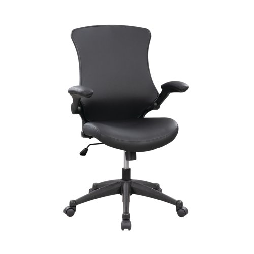 Medium Back Managers Chair - Black