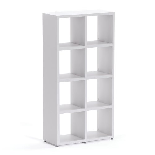 Boon - 8x Cube Shelf Storage System - 1470x740x330mm - White