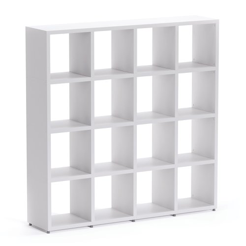 Boon - 16x Cube Shelf Storage System - 1470x1450x330mm - White
