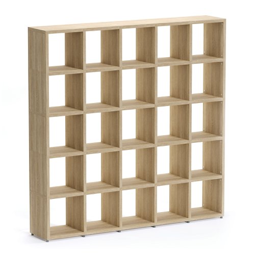 Boon - 25x Cube Shelf Storage System - 1830x1810x330mm - Oak
