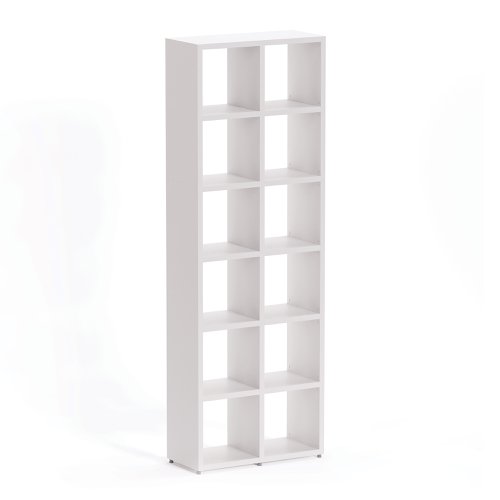 Boon - 12x Cube Shelf Storage System - 2180x740x330mm - White