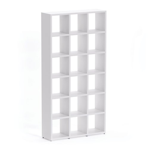 Boon - 18x Cube Shelf Storage System - 2180x1100x330mm - White