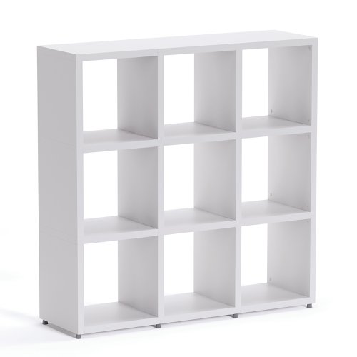Boon - 9x Cube Shelf Storage System - 1120x1100x330mm - White