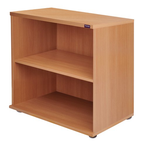 Aspire Book Case - 800mm - 1 Shelf - Beech