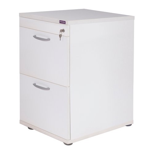Aspire Filing Cabinet - 2 Drawer - White