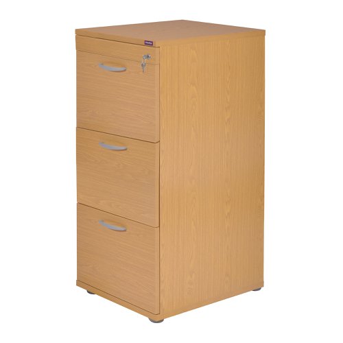 Aspire Filing Cabinet - 3 Drawer - Oak