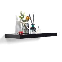 Floating Shelf - High Gloss Black- 900x235x38mm
