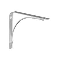 Arc Shelf Bracket - 230x180mm - Silver - 4 Pack