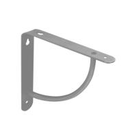 Cove Shelf Bracket - 180x180mm - Silver - 4 Pack