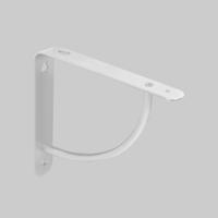 Cove Shelf Bracket - 180x180mm - White - 4 Pack