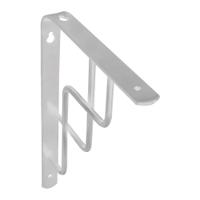 Step Shelf Bracket - 230x180mm - Silver - 4 Pack