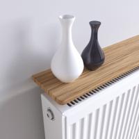 EasyFit Radiator Shelf - Oak - 1200x150x18mm