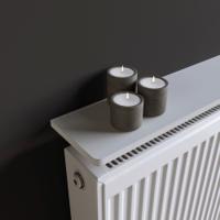 EasyFit Radiator Shelf - Matte White - 600x150x18mm