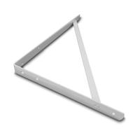 Industrial Shelf Bracket - 395x270mm - White - 2 Pack