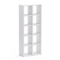 Boon - 10x Cube Shelf Storage System - 1830x740x330mm - White