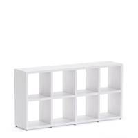 Boon - 8x Cube Shelf Storage System - 760x1450x330mm - White