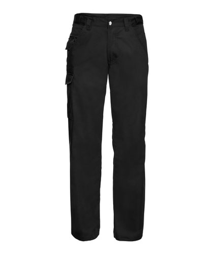 Russell Work Trousers Black 28/L