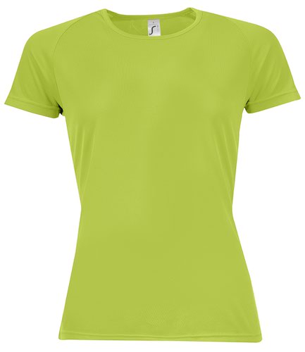 SOL'S Ladies Sporty Performance T-Shirt Apple Green XL