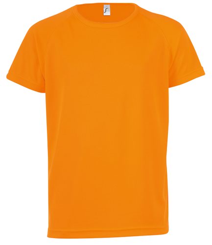 SOL'S Kids Sporty T-Shirt Neon Orange 10yrs