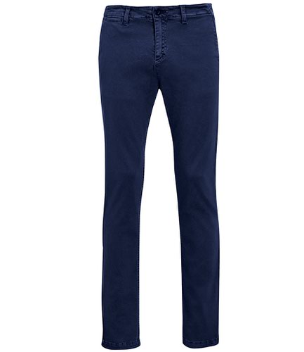 SOL'S Jules Chino Trousers French Navy 40=50R