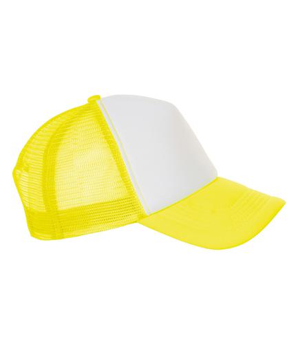 SOL'S Bubble Contrast Cap White/Neon Yellow