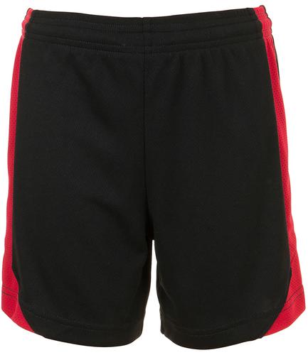 SOL'S Kids Olimpico Shorts Black/Red 10yrs