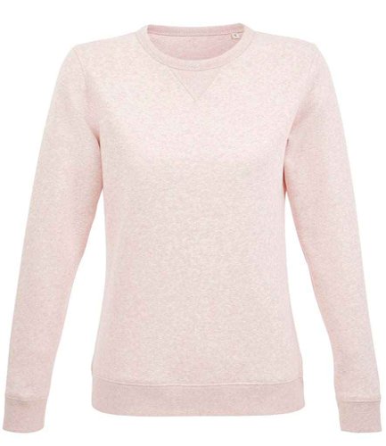 SOL'S Ladies Sully Sweatshirt Heather Pink XL