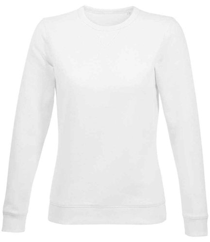 SOL'S Ladies Sully Sweatshirt White L
