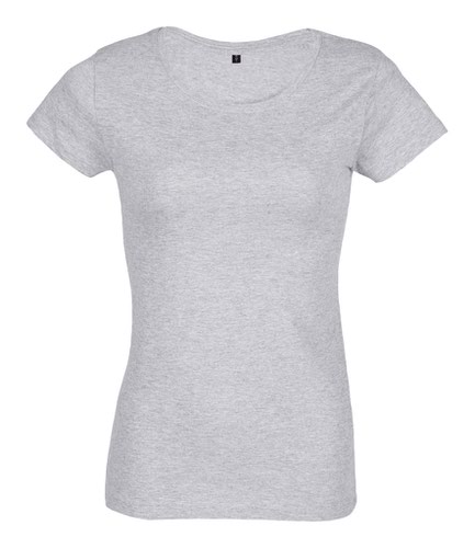 RTP Apparel Ladies Tempo 185 Organic T-Shirt Grey Melange XS