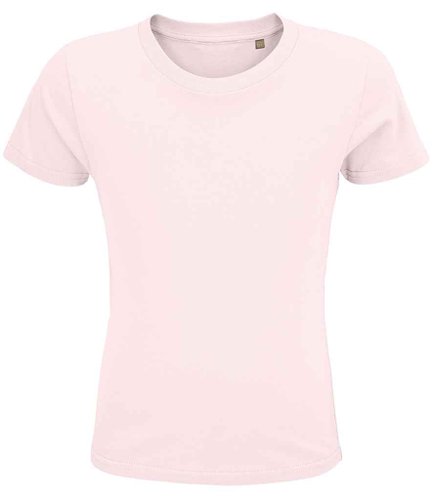 SOL'S Kids Crusader Organic T-Shirt Pale Pink 10yrs