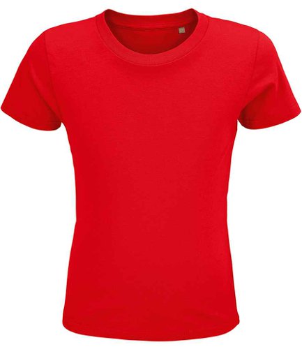 SOL'S Kids Crusader Organic T-Shirt Red 10yrs
