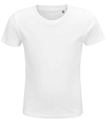 SOL'S Kids Crusader Organic T-Shirt White 10yrs