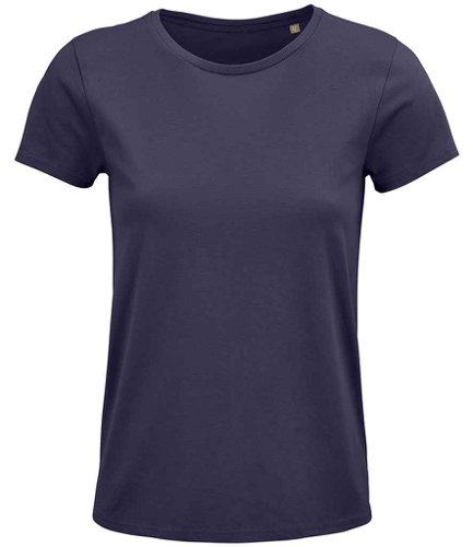 SOL'S Ladies Crusader Organic T-Shirt Mouse Grey L