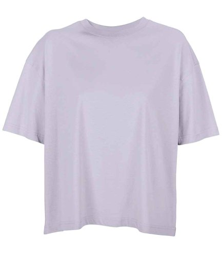 SOL'S Ladies Boxy Oversized Organic T-Shirt Lilac L