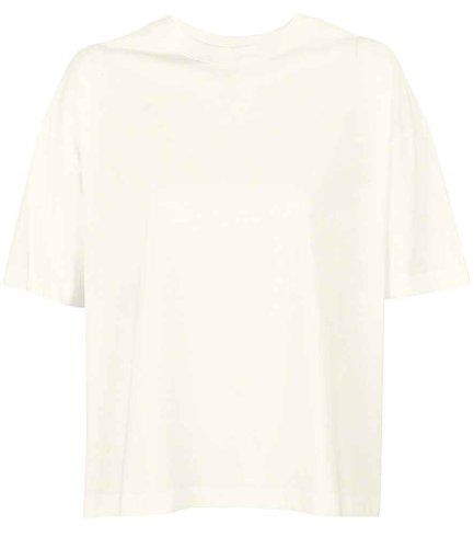 SOL'S Ladies Boxy Oversized Organic T-Shirt Off White L