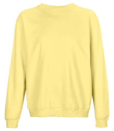 SOL'S Unisex Columbia Sweatshirt Light Yellow 3XL
