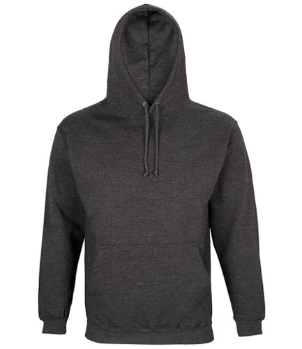 SOL'S Unisex Condor Hoodie Charcoal Marl S