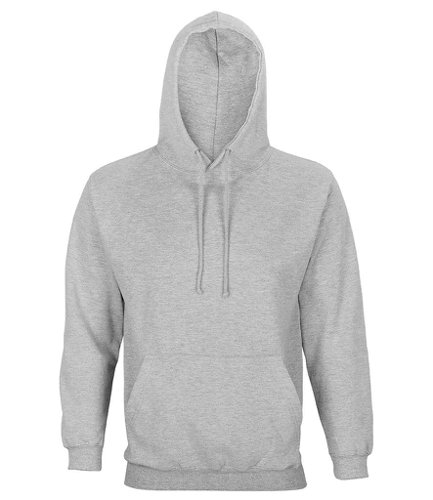 SOL'S Unisex Condor Hoodie Grey Marl 5XL