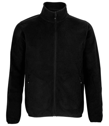 SOL'S Factor Recycled Fleece Jacket Black 3XL