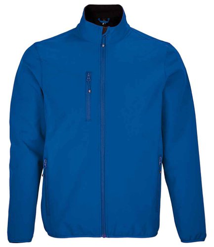 SOL'S Falcon Recycled Soft Shell Jacket Royal Blue XXL Jackets 03827 ROY XXL