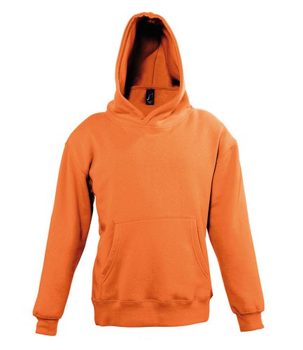 SOL'S Kids Slam Hooded Sweatshirt Orange 10yrs