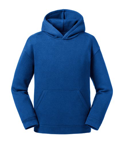 Russell Kids Authentic Hooded Sweatshirt Bright Royal 11-12