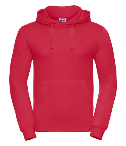 Russell Hooded Sweatshirt Classic Red M