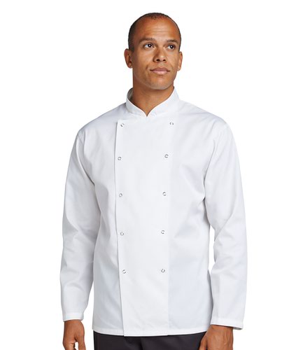Dennys Long Sleeve Chef's Jacket Black XL