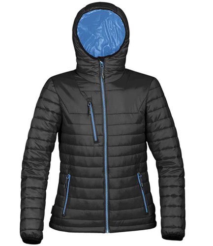 Stormtech Ladies Gravity Thermal Jacket Black/Marine Blue XL
