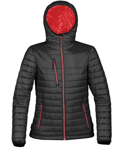 Stormtech Ladies Gravity Thermal Jacket Black/True Red L