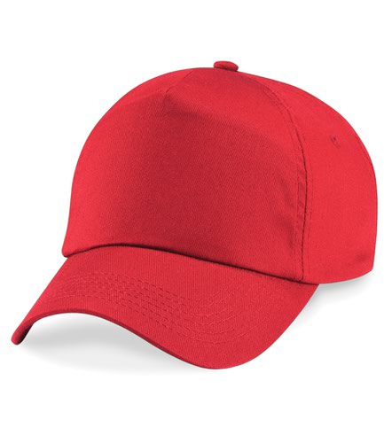 Beechfield Original 5 Panel Cap Bright Red