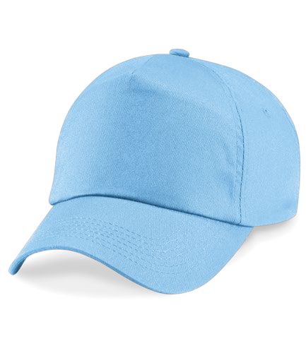 Beechfield Original 5 Panel Cap Sky Blue