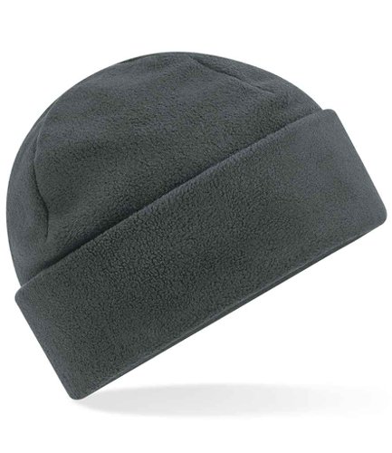 Beechfield Recycled Fleece Cuffed Beanie Steel Grey