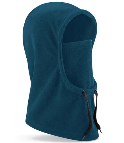 Beechfield Recycled Fleece Hood Petrol